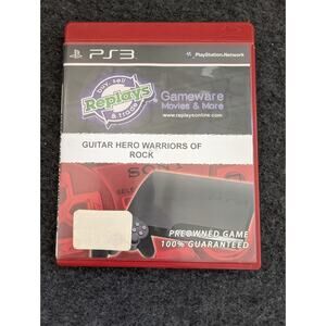 Guitar Hero Warriors Of Rock - Sony Playstation 3